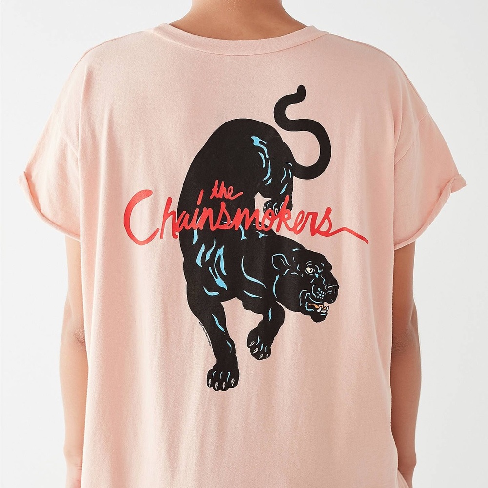 Chainsmokers band tee